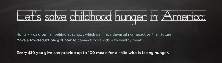 Help End Child Hunger In America - No Kid Hungry | Share Our Strength