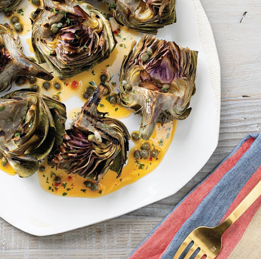 Grilled Artichokes