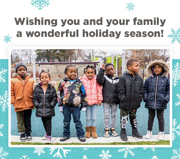 Wishing you and your family a wonderful holiday season!