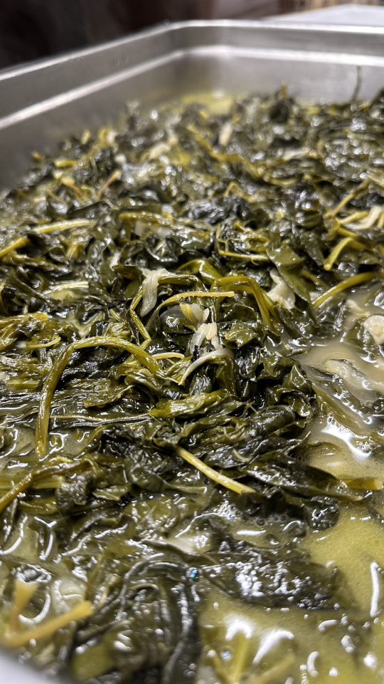 braised greens